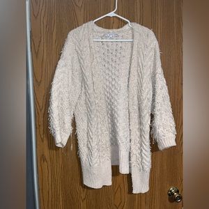 Bubble Cardigan White/Cream